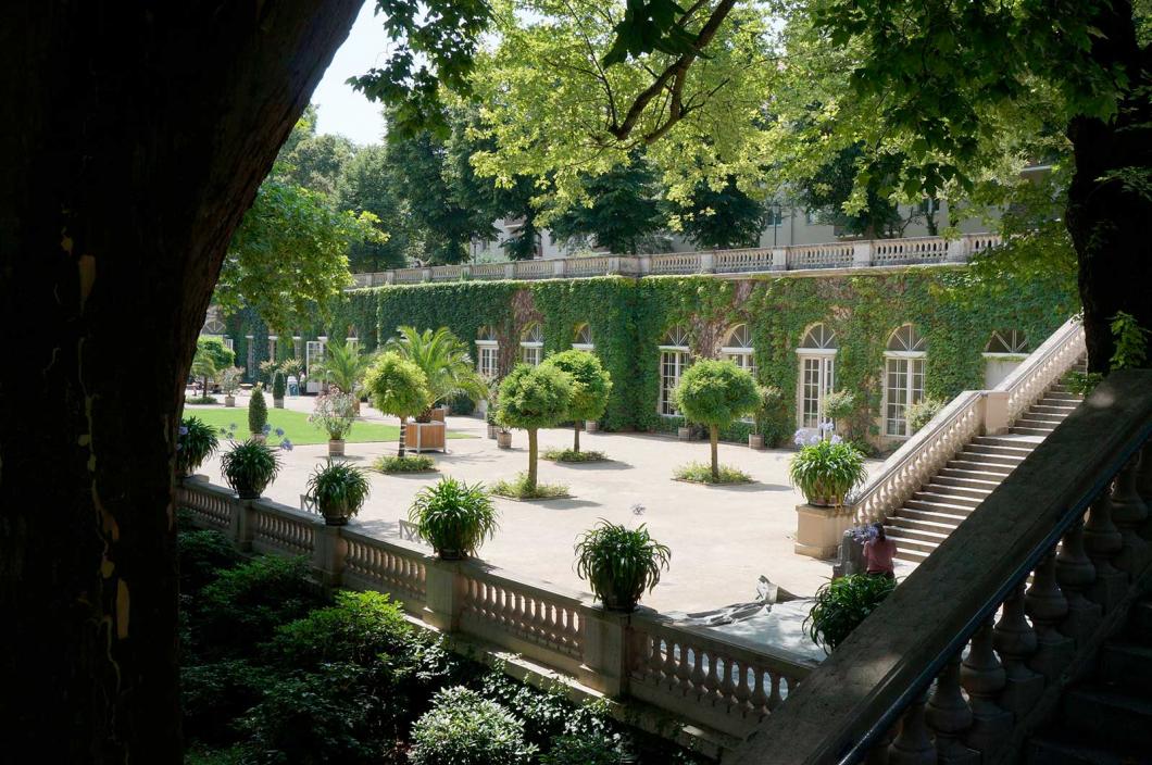 Körnerpark im Sommer